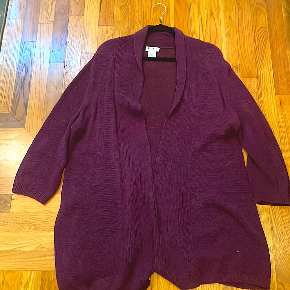 Light weight open front cardigan